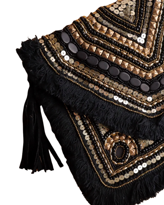 Glamour Night - Beaded Clutch/Purse/Sling